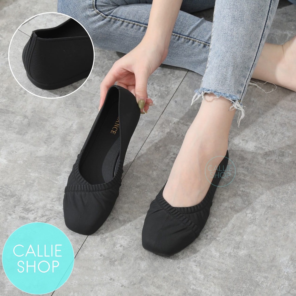 Sepatu Flat Shoes Jelly Import Balerina Balance 0227 BLTKRAH