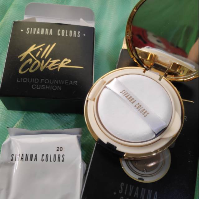 Preloved like new kill cover bb cushion by sivanna colors shade 20