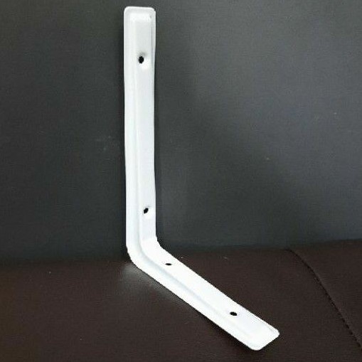 Siku Rak L 270 x 370 Putih / Shelf Bracket White Harga Per Pcs (D4220)