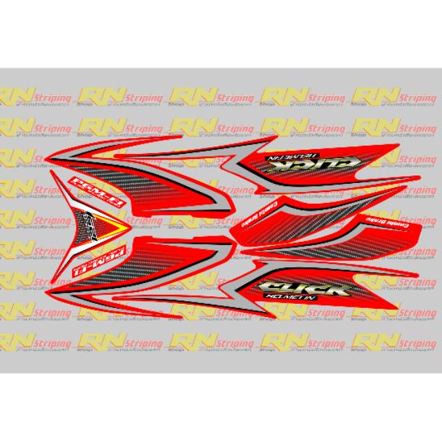Stiker striping click vario 125