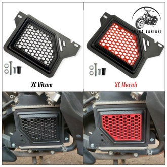 COVER TUTUP RADIATOR MODEL KARBON MOTOR NMAX LEXI AEROX PLUS BAUT BOSH PNP