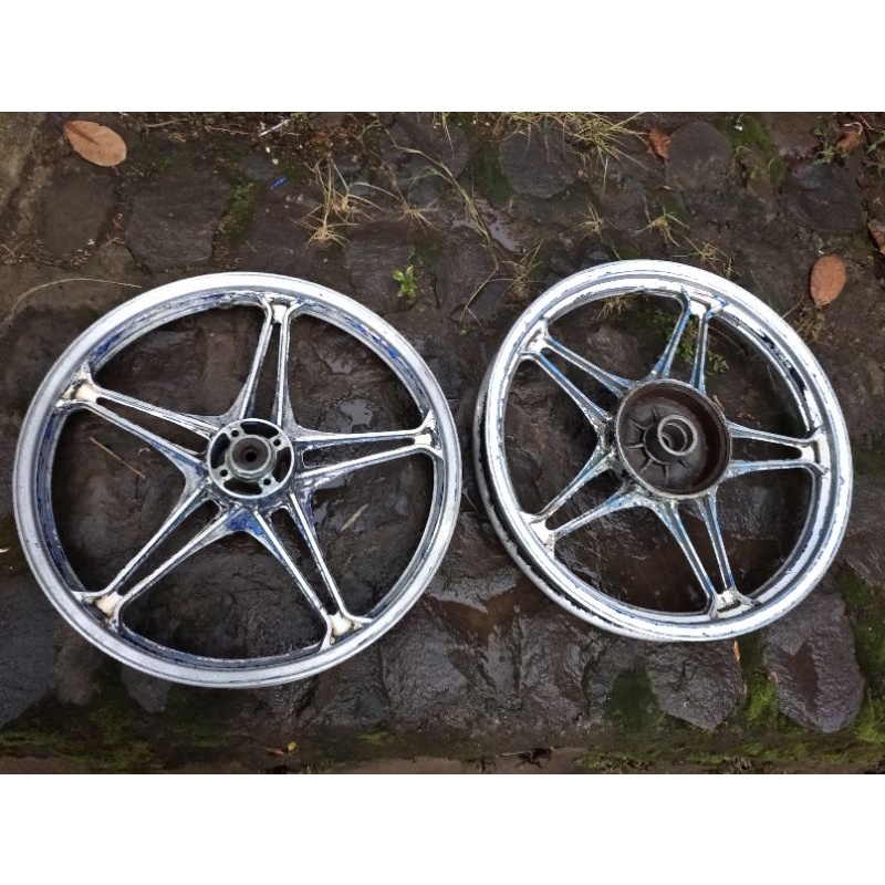 velg veleg racing palang thunder RING-18 original aplikasi di rx/rzr dan sejenisnya
