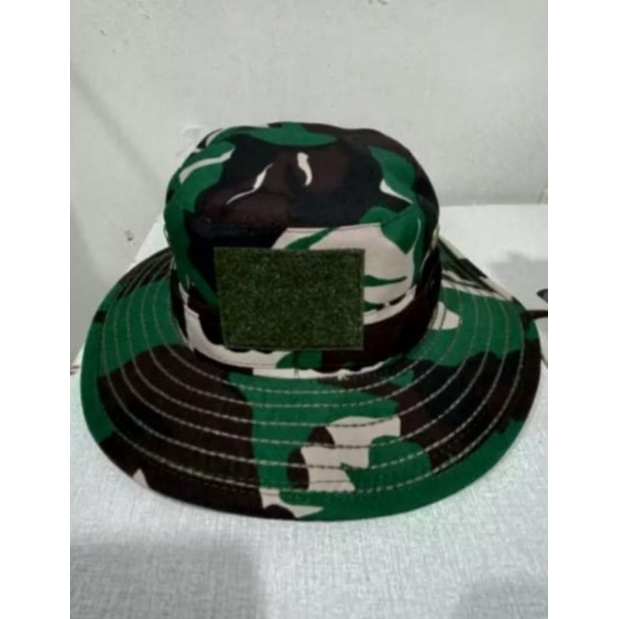 Topi Rimba Velbet TNI,Qualitas Standar TNI
