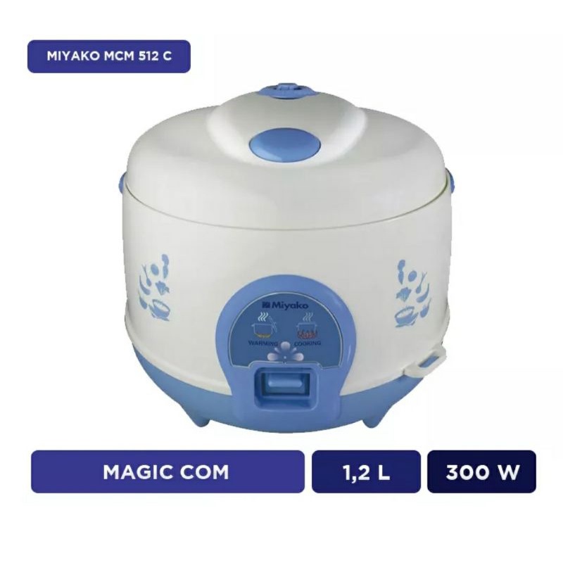 magic com Miyako Penanak nasi 1.2 liter MCM-512