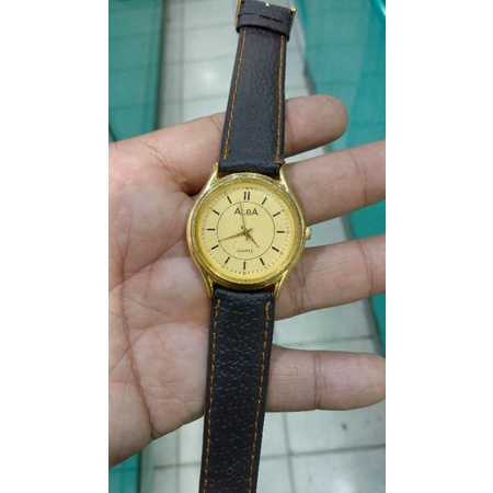 jam tangan alba quartz jam klasik tipis jam tangan pria  jam fashion jam sport jam vintage elegant