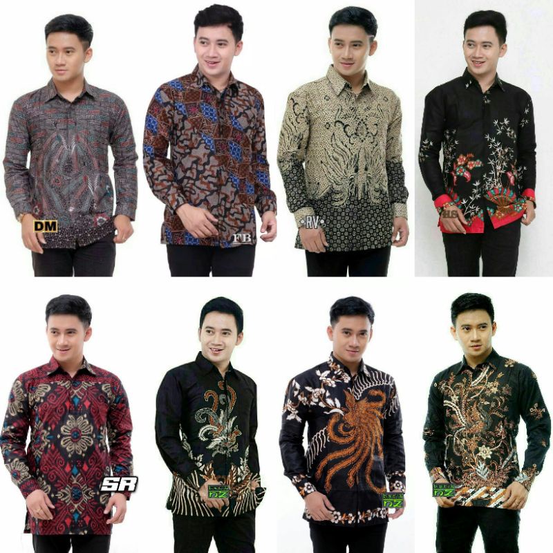 KEMEJA BATIK PRIA LENGAN PANJANG