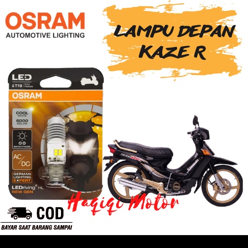 Lampu Depan Led Osram Kawasaki Kaze R Original T19
