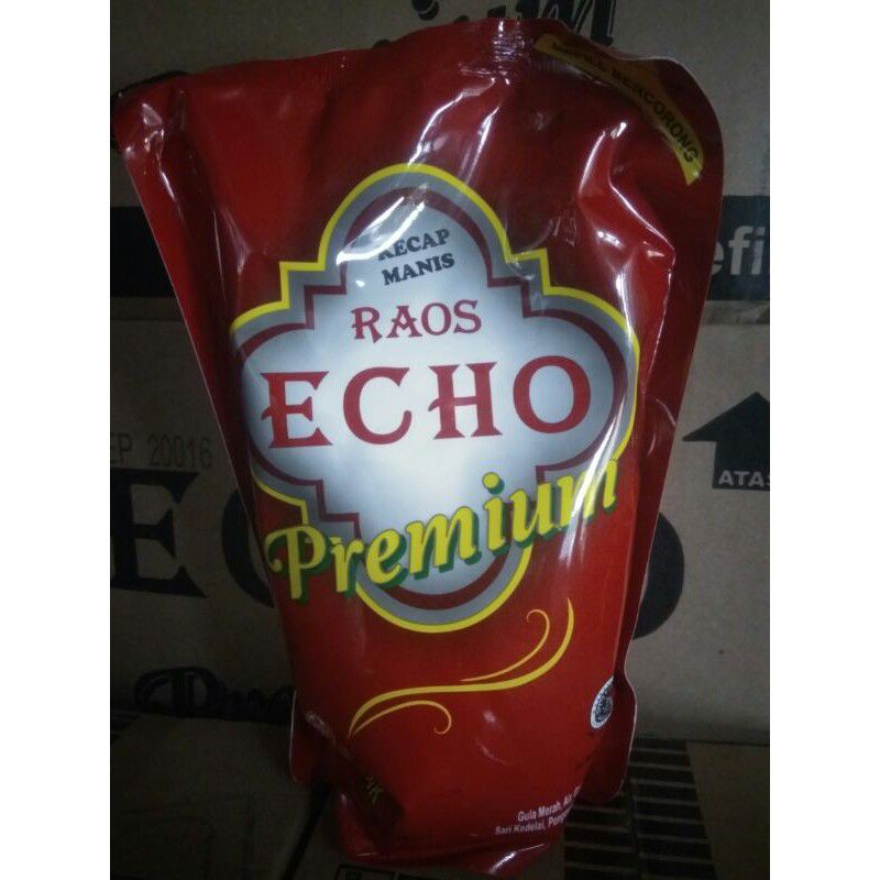 

Kecap manis echo premium 520 ml 2 karton