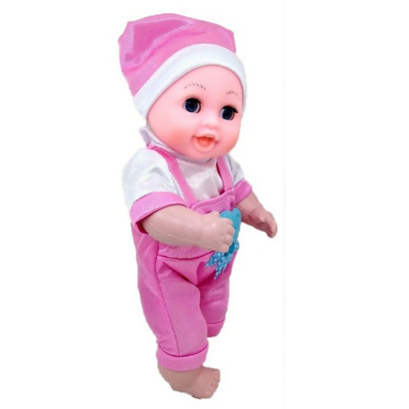 PROMO MAINAN ANAK BONEKA BAYI SUARA BICARA/LOVELY BABY KANTONG B760