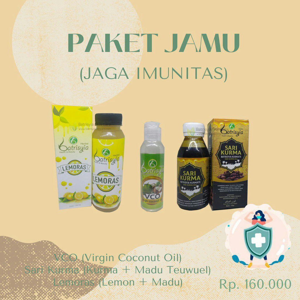 

BATRISYIA Paket Jamu ( Jaga Imunitas Tubuh )