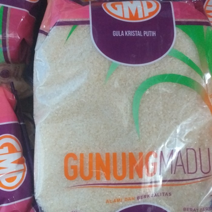 

GMP GULA KRISTAL PUTIH GUNUNG MADU 1kg