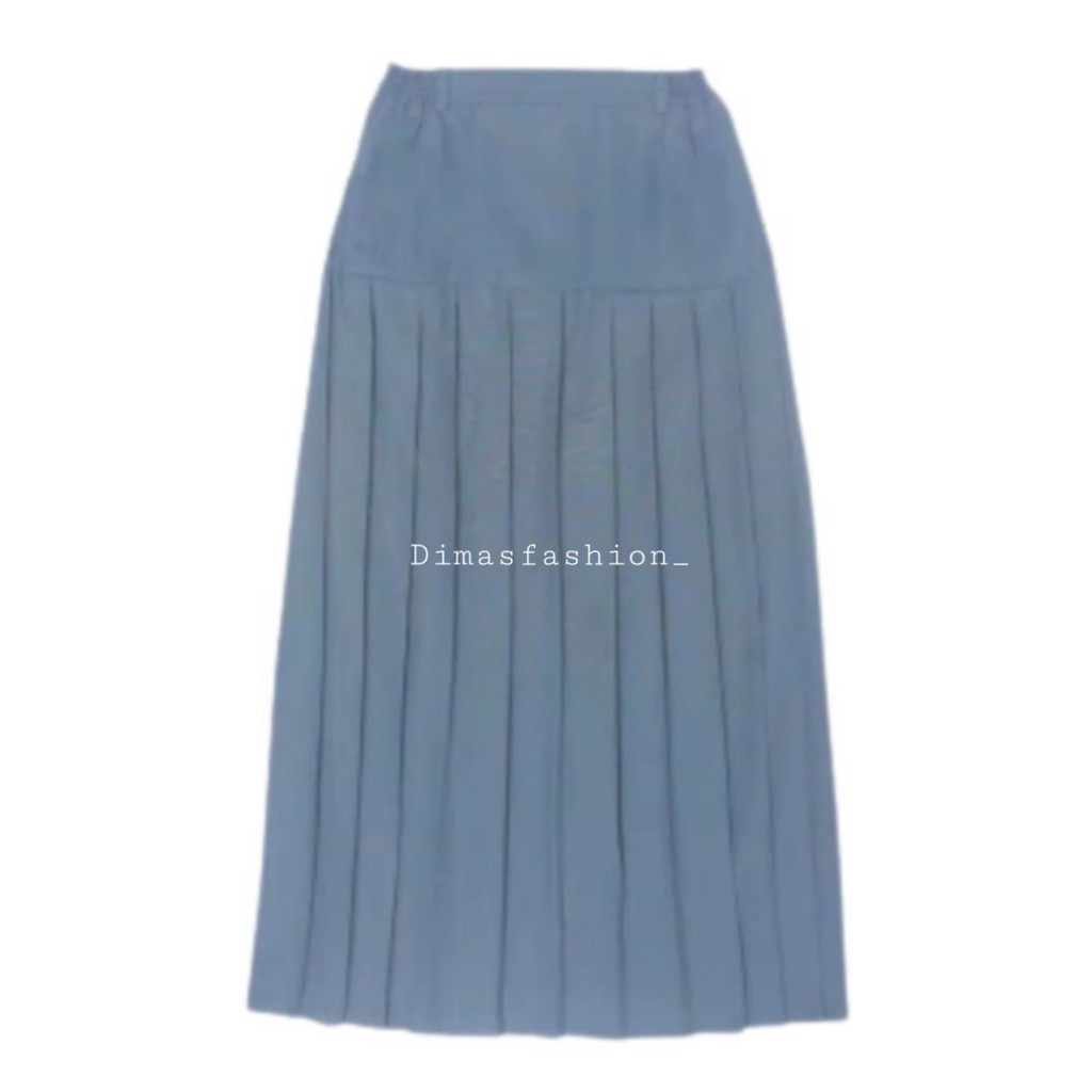 Rok Panjang Sma Abu Rempel Turun Pinggang