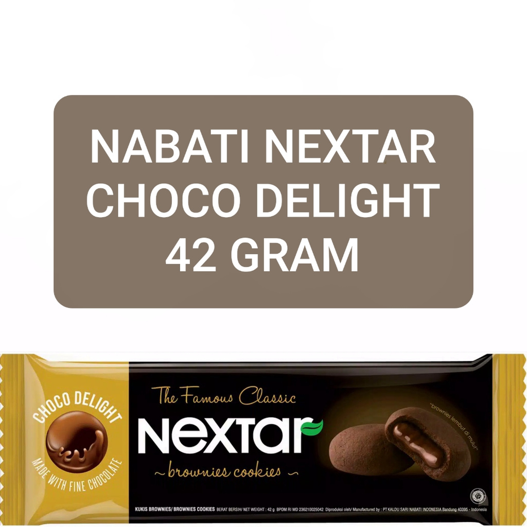 

Nabati NEXTAR Choco Delight 42 gr 1 box/pack isi 10 pcs