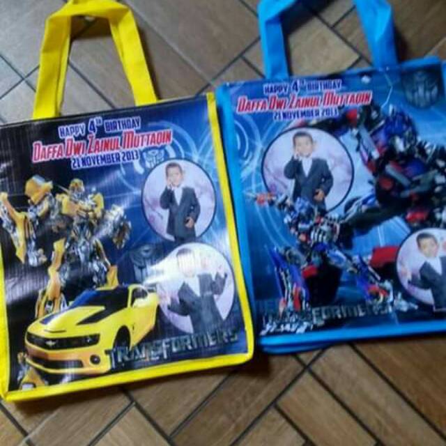 

Souvenir tas ultah custom