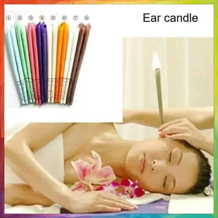 [2 biji] Ear Candle Indian Original Terapi Telinga Terompet Lilin kuping telinga