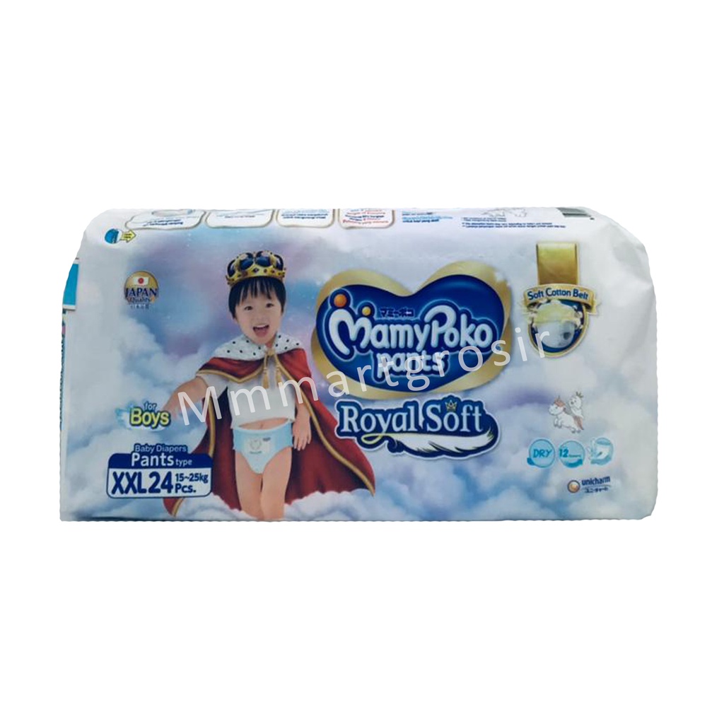 Mamy Poko Pants / Royal Soft / Pampers XXL / 24pcs