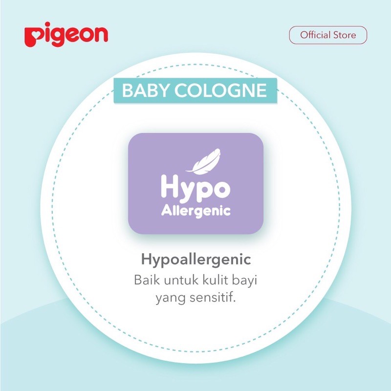 Pigeon Baby Cologne Hypoallergenic 100ml 200ml - Pigeon Parfum Bayi Paraben Free