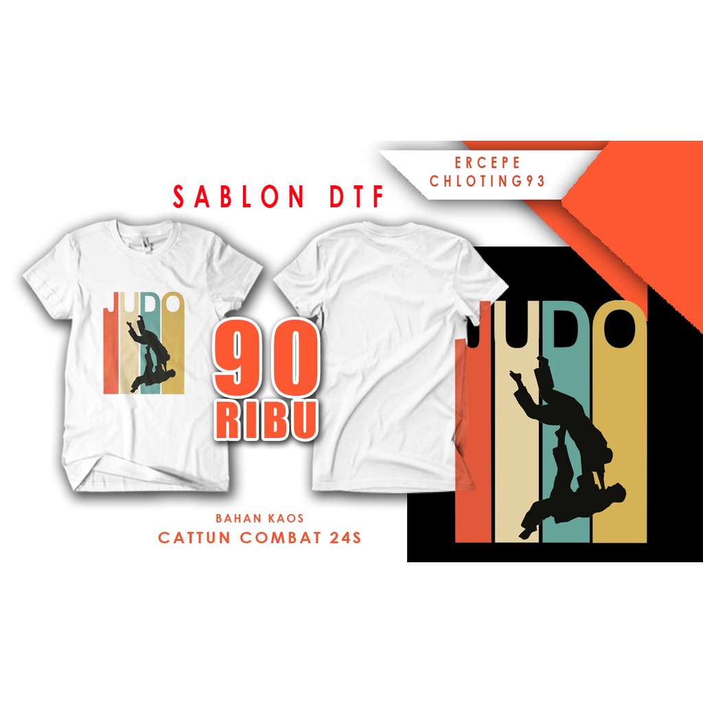 Kaos Jiu jitsu Jujitsu Ju Jitsu Distro Keren Pria Wanita Unisex Judo