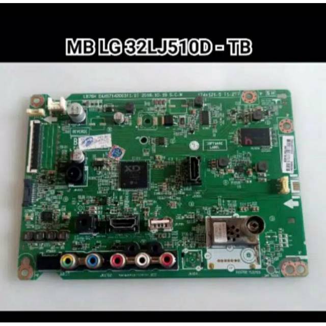 MB 32LJ510 MAINBOARD LG 32LJ510D MOTHERBOARD TV LG 32LJ510D 32LJ510