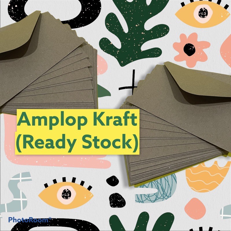 

Amplop Kartu Ucapan / Amplop Kraft (Ready Stock)