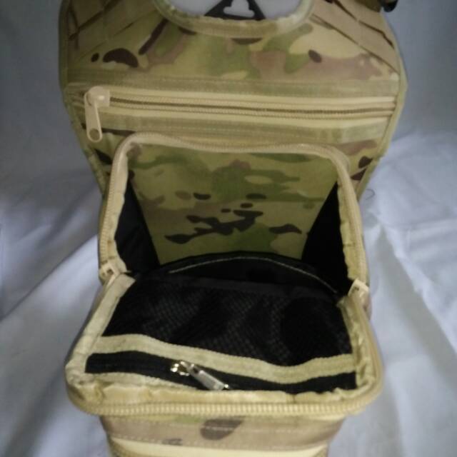 Sling bag mini 803 loreng acupat,gurun,multikem cordura local product