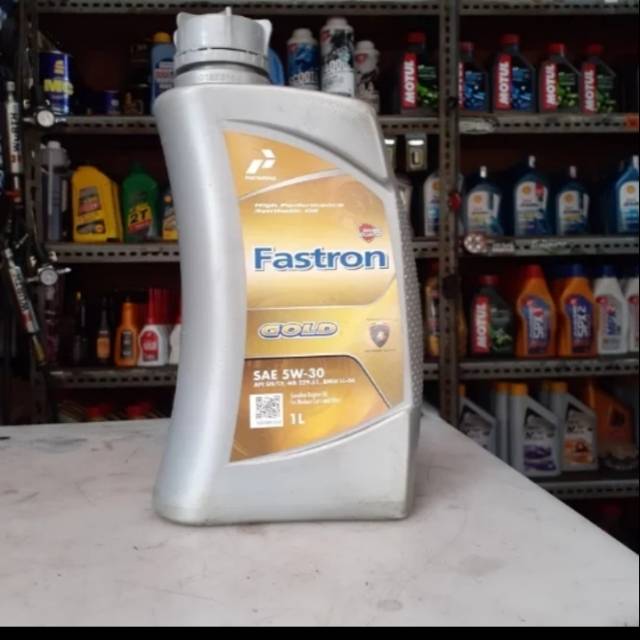 oli pertamina fastron gold sae 5w 30 1000ml