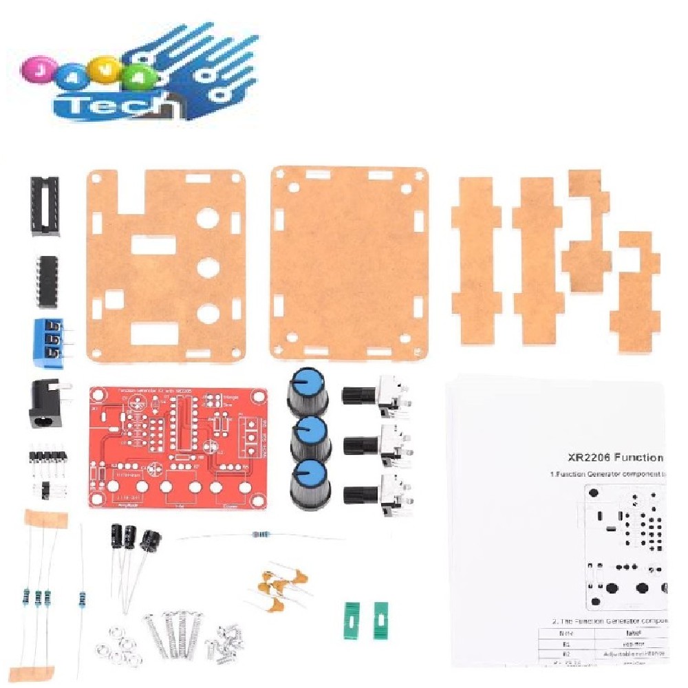 Kit XR2206 Function Generator DIY Sinyal Generator 1Hz - 1MHz