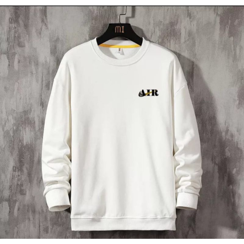 Sweater crewneck AIR pria wanita simple