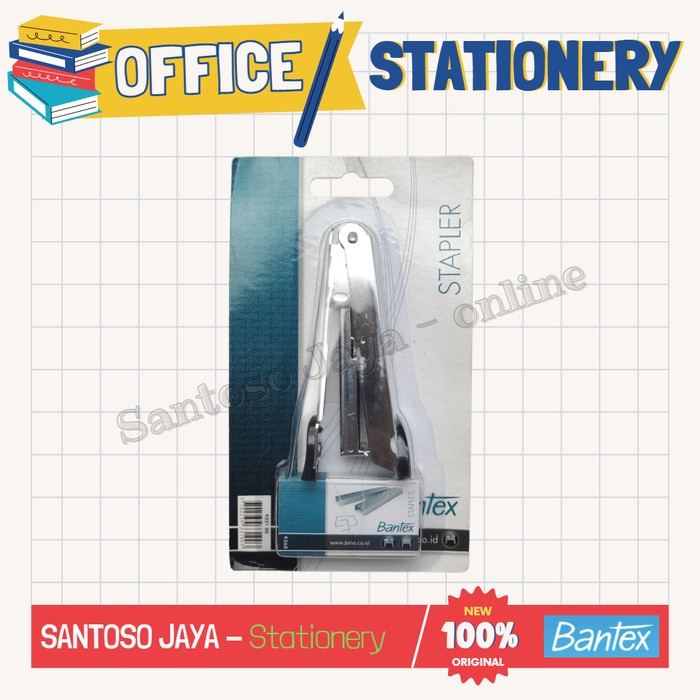 

Stapler BANTEX 9331 - Stepler No.10 - Jepretan Staples 9331