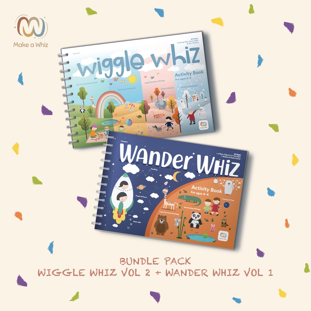 

Bundle pack: Wiggle Whiz 2.0 & Wander Whiz 1.0