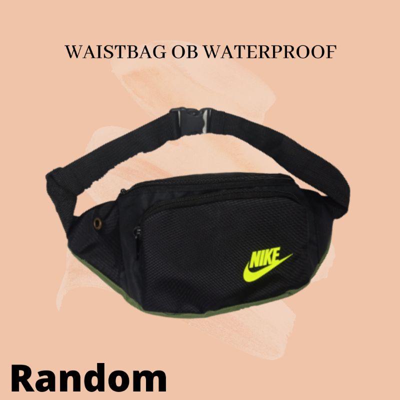 WAISTBAG WATERPROOF MURAH (HARGA PARTAI)TAS SLEMPANG-TAS PINGGANG-TAS TAHAN AIR-TAS HP-TAS GOES