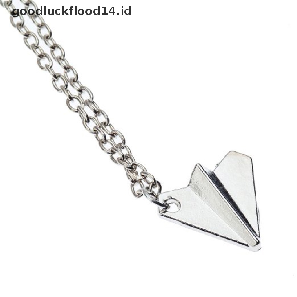 [OOID] Harry Style Paper Airplane Pendant Necklace Jewelry Chain Collar Choker Necklace ID