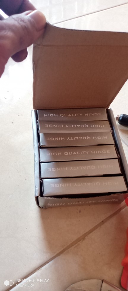 Blue 3 Inch Sn Engsel Pintu Jendela Rumah Kamar Lemari Putih Tebal Eak