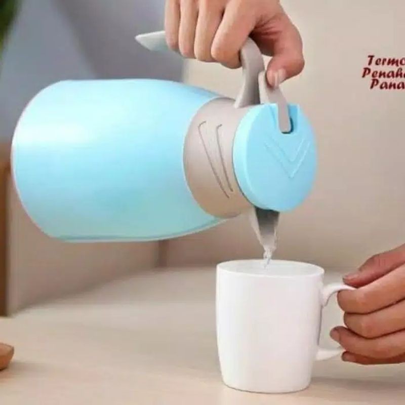 termos teko air panas 1 liter pinguin
