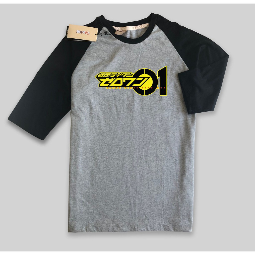 Kaos Raglan Kamen rider zero one 01