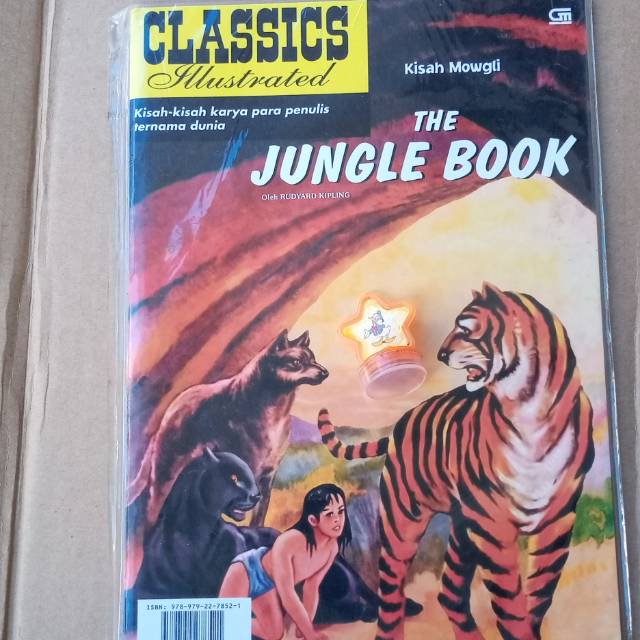 Classic illustrated - the jungle book - kisah mowgli - rudyard kipling