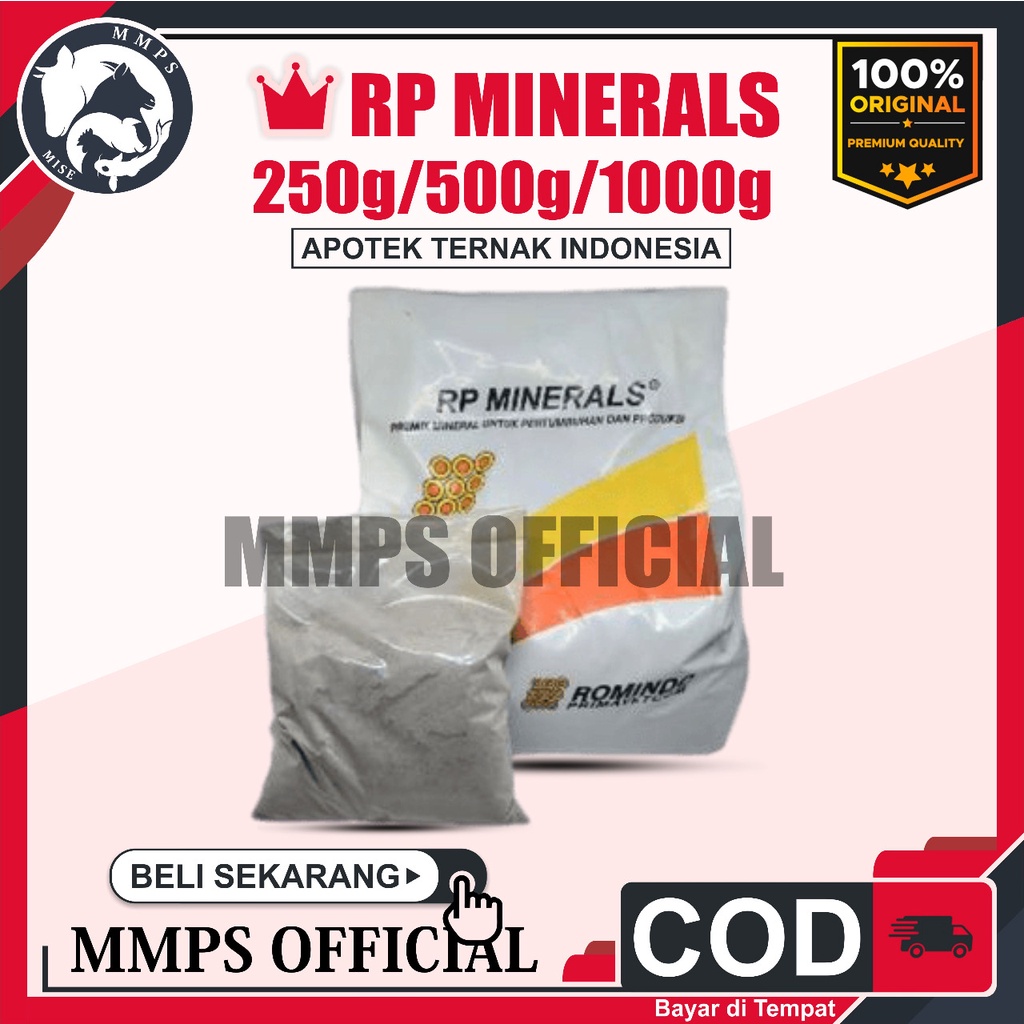 Mineral Hitam Sapi Kambing Domba Romindo RP Mineral