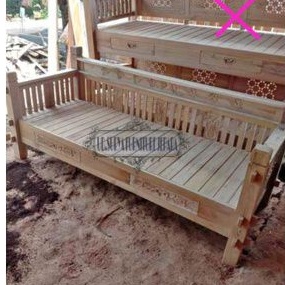 Bale bale ukir minimalis kursi besar bangku panjang daybed kursi tamu kayu jati ukiran jepara