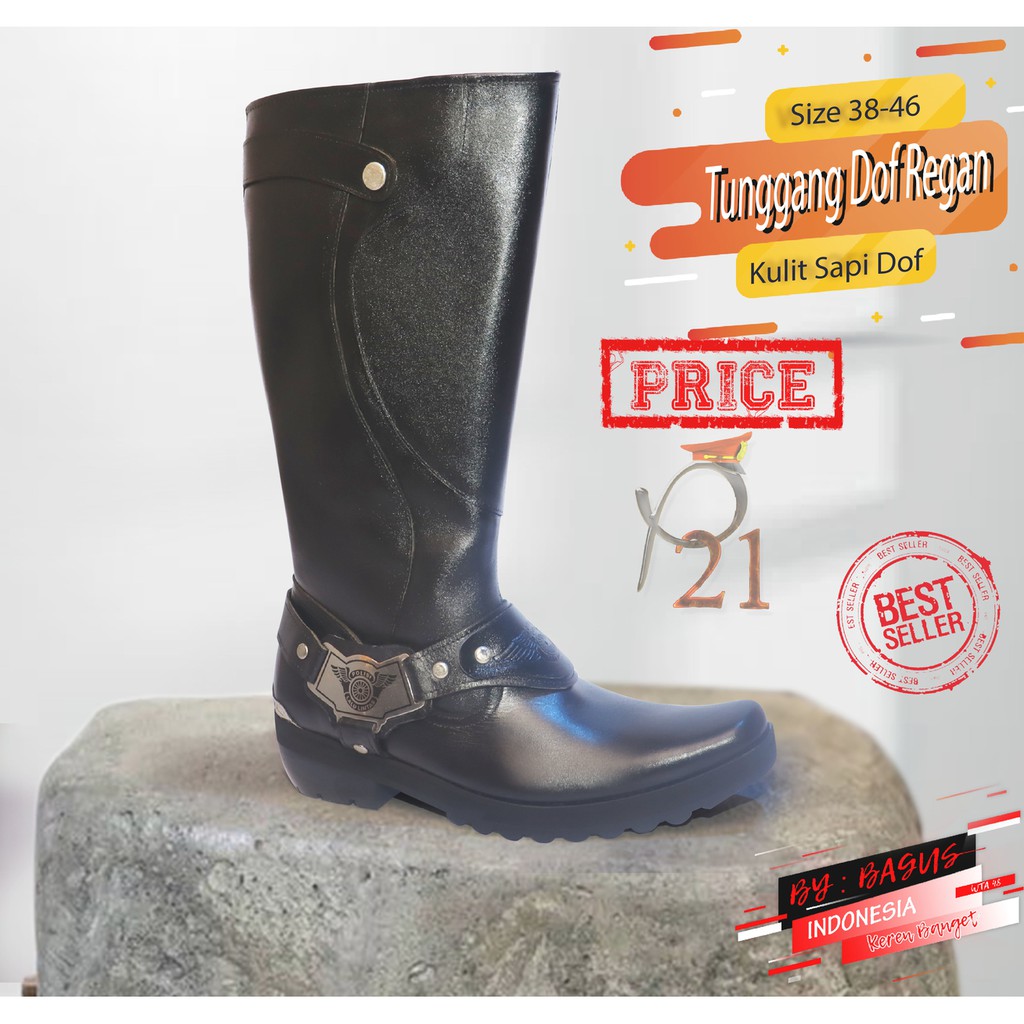 SEPATU PRIA TUNGGANG DOF REGAN P21