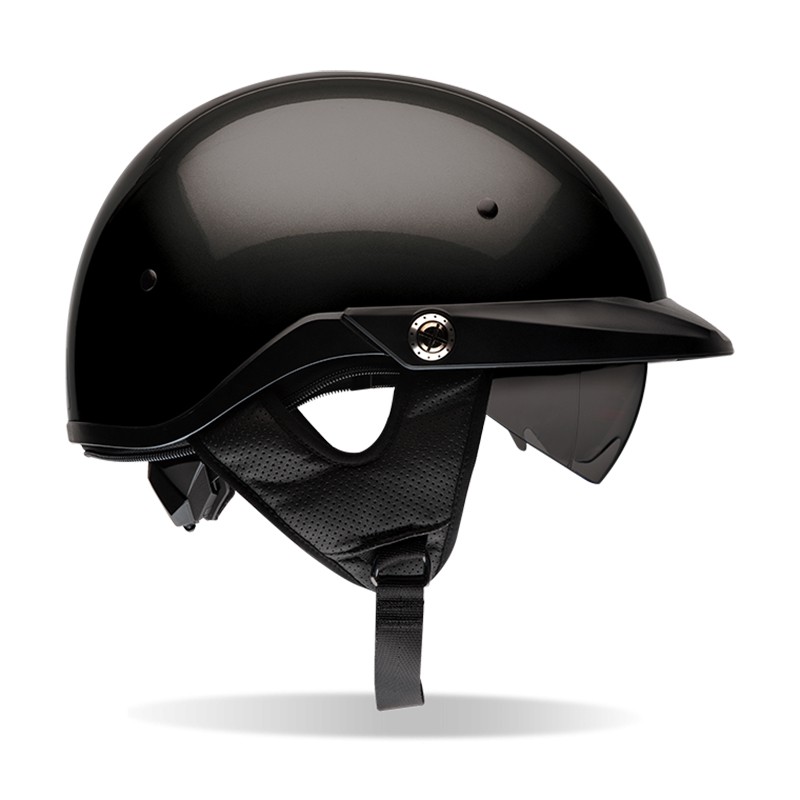 BELL PIT BOSS BLACK ORIGINAL | HELM MOTOR HALF FACE | HELM BELL | HELM KLASIK