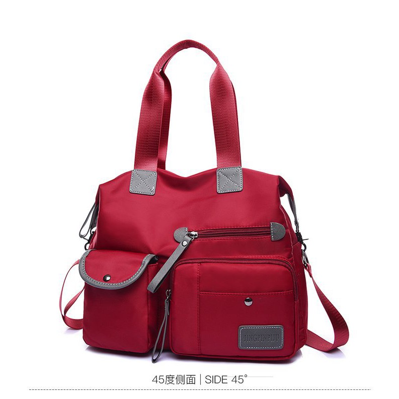 MBS423 TAS FASHION WANITA TAS NILON MULTIFUNGSI TAS IMPORT