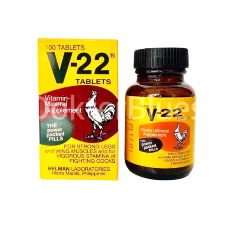V22 Filipin vitamin ayam laga