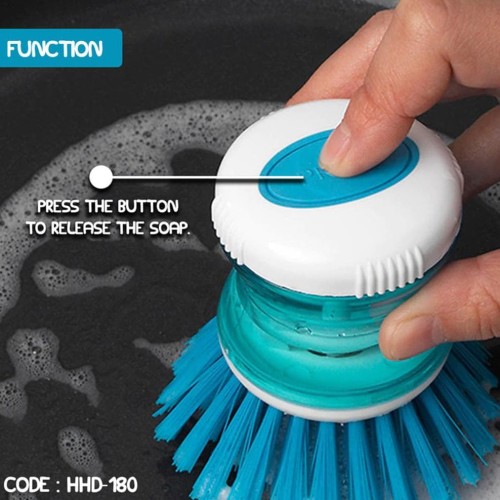 Sabun Sikat Cuci Piring Dispenser Wajan Panci Tekan Tempat Wadah Refill Isi Ulang Otomatis