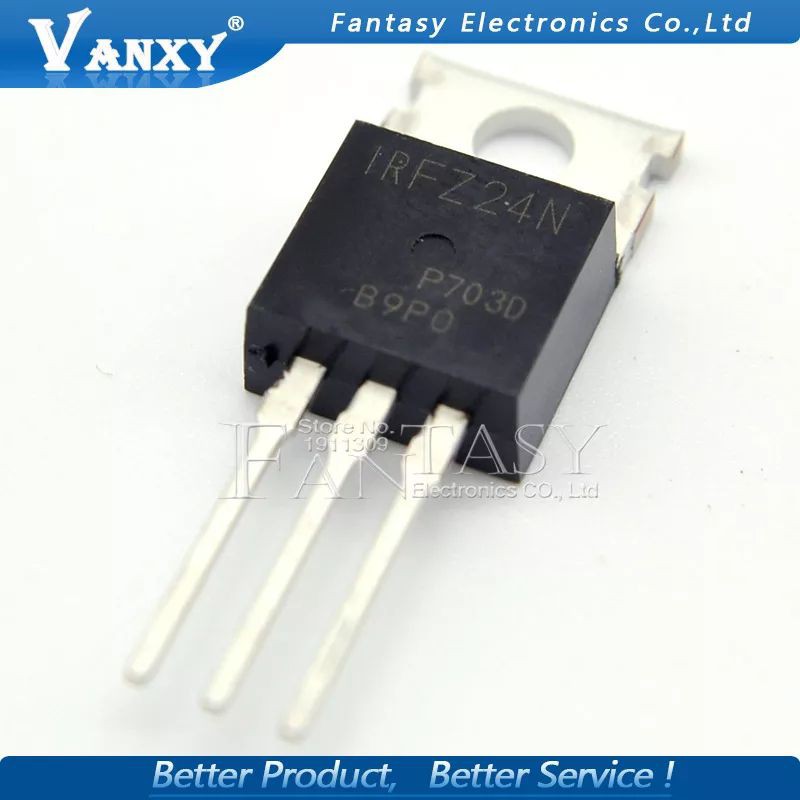 Mosfet IRFZ24N TO220 IRFZ24NPBF-220 IRFZ24 baru dan asli power Switching