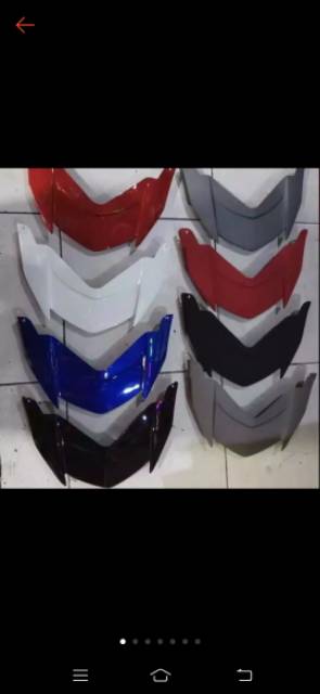 ducktail NMax/sirip body belakang nmax