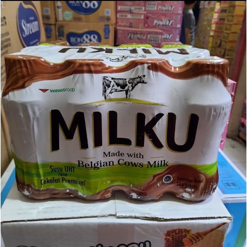 

MILKU 1 PAK ISI 12 BOTOL