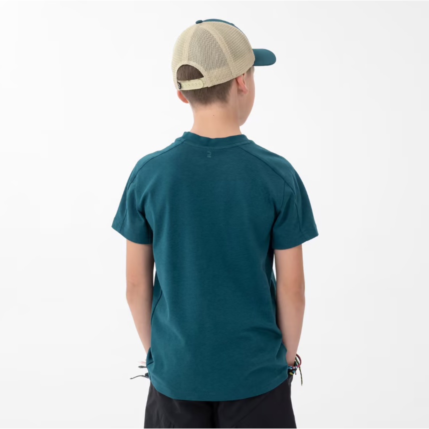 QUECHUA MH100 Kaos Olahraga Anak Laki-Laki T-Shirt Hiking