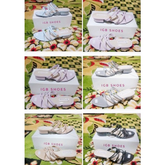 Igb shoes - Sendal Heels Wanita (Helen - Series)