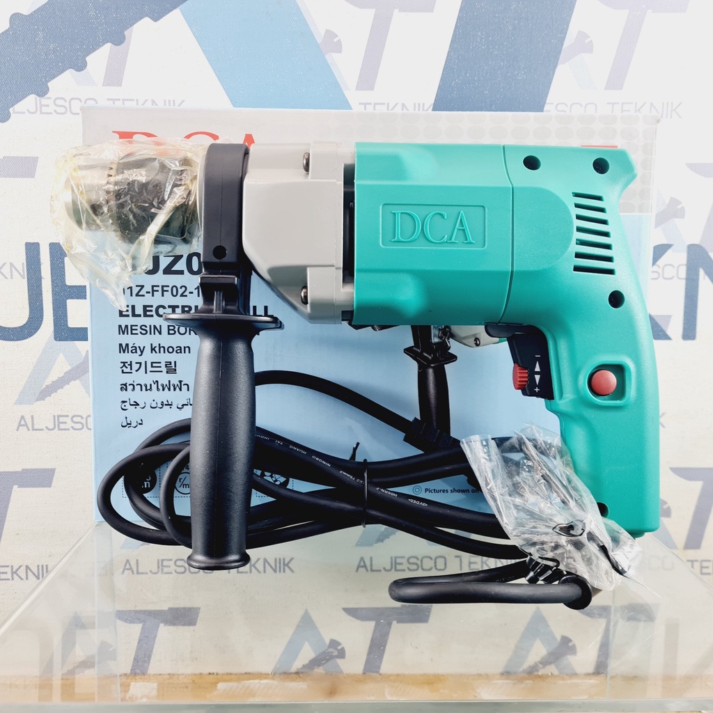 DCA AJZ02-13 MESIN BOR TANGAN 13MM - BOR BESI - ELECTRIC DRILL