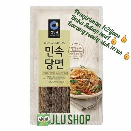 

Japchae 500Gr / Dangmyeon Chung Jung One / Korean Vermicelli Hot